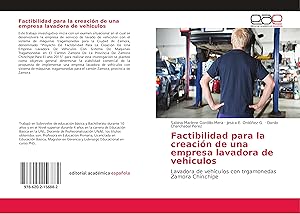 Bild des Verkufers fr Factibilidad para la creacin de una empresa lavadora de vehiculos zum Verkauf von moluna