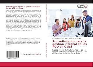 Seller image for Procedimiento para la gestin integral de los RCD en Cuba for sale by moluna