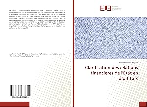 Image du vendeur pour Clarification des relations financires de l\ Etat en droit turc mis en vente par moluna