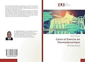 Image du vendeur pour Cours et Exercice en Thermodynamique mis en vente par moluna