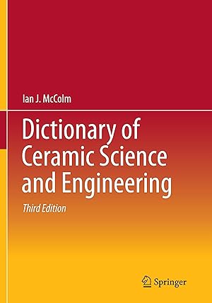 Immagine del venditore per Dictionary of Ceramic Science and Engineering venduto da moluna