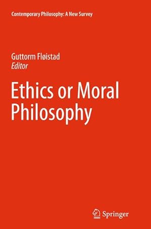 Bild des Verkufers fr Ethics or Moral Philosophy zum Verkauf von moluna