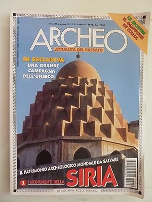 ARCHEO Attualità del Passato Anno XI Numero 2 Febbraio 1999 CAMPAGNA UNESCO