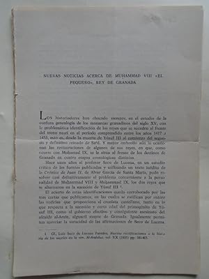 Bild des Verkufers fr Una Reclamacin de Yusuf III de Granada a Fernando I de Aragn. zum Verkauf von Carmichael Alonso Libros