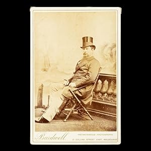 Seller image for Self-portrait of William Bardwell, pioneer photographer of the Victorian goldfields. Melbourne, circa 1880. for sale by Douglas Stewart Fine Books