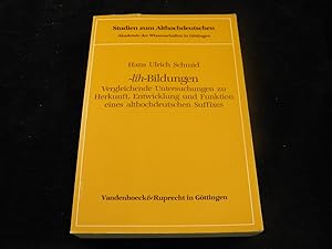 Bild des Verkufers fr lih-Bildungen. Vergleichende Untersuchungen zu Herkunft, Entwicklung und Funktion eines althochdeutschen Suffixes. zum Verkauf von Antiquariat Bebuquin (Alexander Zimmeck)