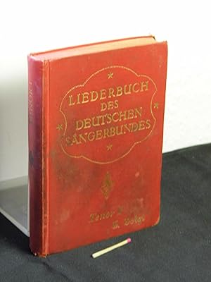 Liederbuch des Deutschen Sängerbundes - Band I-IV - Tenor I -