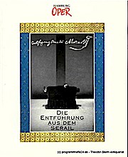 Seller image for Die Entfhrung aus dem Serail von Wolfgang Amadeus Mozart an der Hamburgischen Staatsoper for sale by Buchliebe-shop I Buchhandlung am Markt