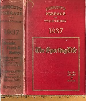 Debrett's peerage and titles of courtesy 1937