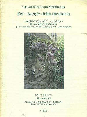Seller image for Per i luoghi della memoria for sale by Librodifaccia