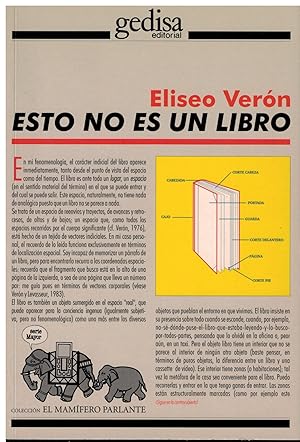 Imagen del vendedor de Esto no es un libro a la venta por Librera Santa Brbara