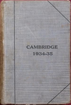 Cambridge Street and General Directory 1934-1935