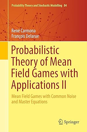 Immagine del venditore per Probabilistic Theory of Mean Field Games with Applications II venduto da moluna