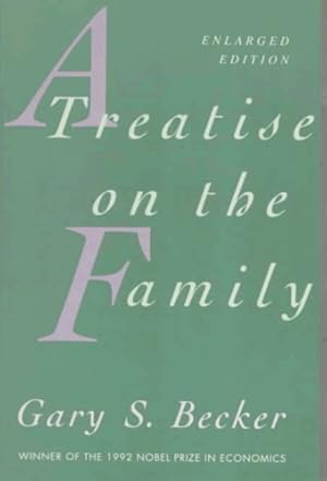 Bild des Verkufers fr A Treatise on the Family: Enlarged Edition by Becker, Gary S. [Paperback ] zum Verkauf von booksXpress