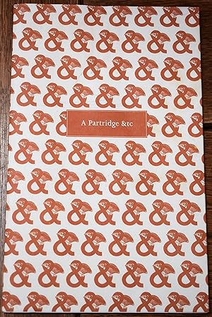 A PARTRIDGE &tc The Twelve Days Of Christmas In Diaries, Letters And Newspaper Cuttings