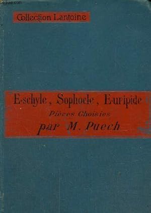 Bild des Verkufers fr Eschyle, Sophocle, Euripide II (Pices choisies) zum Verkauf von Le-Livre