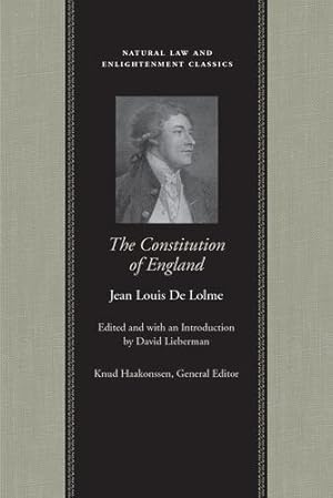 Bild des Verkufers fr The Constitution of England (Natural Law Cloth) by De Lolme, Jean Louis [Hardcover ] zum Verkauf von booksXpress