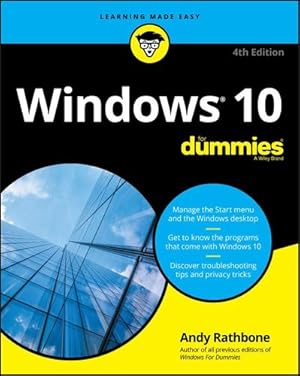Imagen del vendedor de Windows 10 For Dummies (For Dummies (Computer/Tech)) by Rathbone, Andy [Paperback ] a la venta por booksXpress