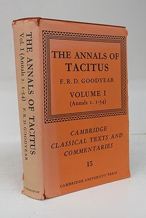 The Annals of Tacitus. Volume I (Annals. I. I-54)