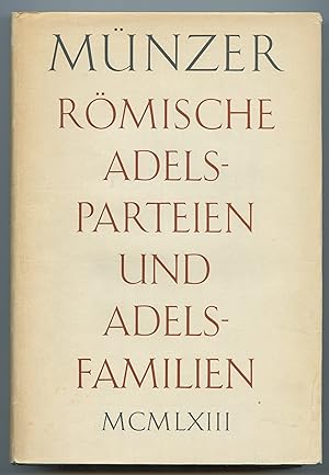 Seller image for Rmische Adelspartheien und Adelsfamilien for sale by Attic Books (ABAC, ILAB)