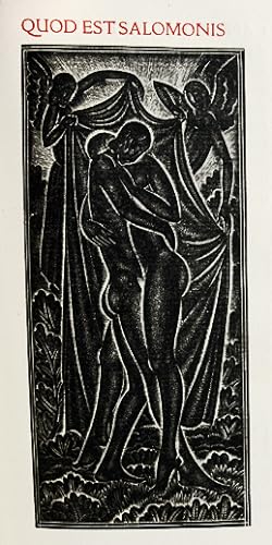 Seller image for Canticum Canticorum Salomonis Quod Hebraice Dicitur Sir Hasirim for sale by Bromer Booksellers, Inc., ABAA