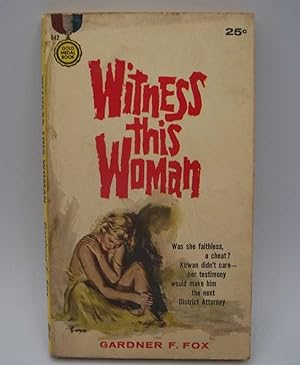 Imagen del vendedor de Witness This Woman a la venta por Easy Chair Books