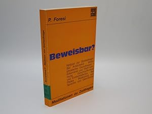Immagine del venditore per Beweisbar? Notizen zur Gottesfrage. venduto da Antiquariat Bookfarm