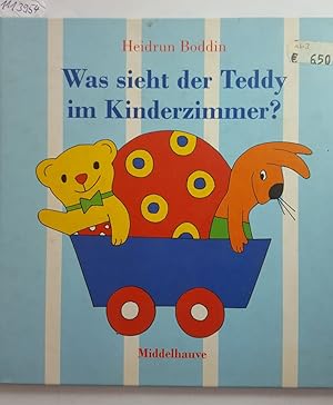 Was sieht der Teddy im Kinderzimmer?