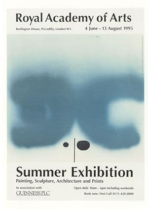 Victor Pasmore Beyond The Eye Painting London Art Exhibition Postcard