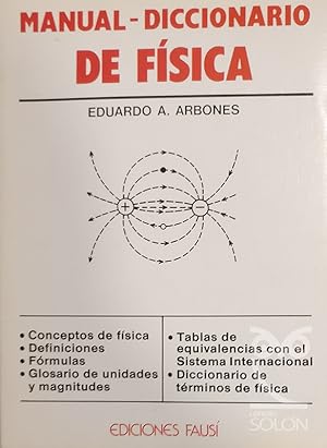 Imagen del vendedor de Manual-Diccionario de Fsica a la venta por LIBRERA SOLN