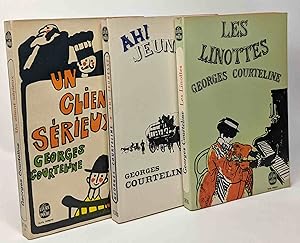 Imagen del vendedor de Les linottes + Ah! Jeunesse! + Un client srieux --- 3 livres a la venta por crealivres