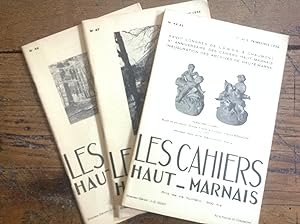 Les CAHIERS HAUT - MARNAIS Année 1956 Numéros = 44- 45 , 46 , 47 .