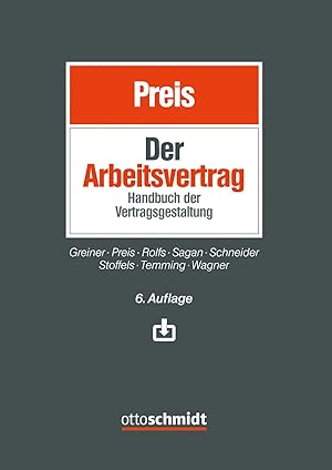 Seller image for Der Arbeitsvertrag for sale by moluna