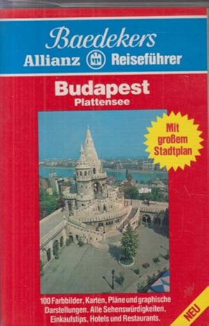 Bild des Verkufers fr Budapest. Plattensee - Ausgabe 1990 Baedekers Allianz-Reisefhrer zum Verkauf von Allguer Online Antiquariat