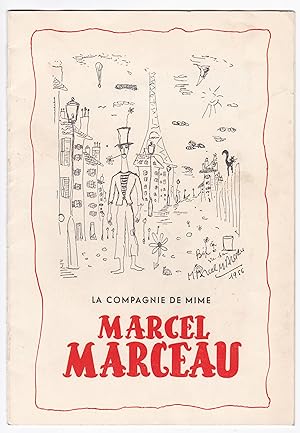 Marcel Marceau, La Compagnie de Mime. Tournee Deutschland, Programmheft BIP