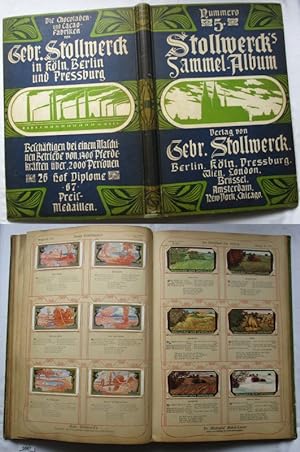Seller image for Stollwerck Sammel-Album No. 5. Stollwerck-Album 5. Serie 200 - 259 for sale by Versandhandel fr Sammler