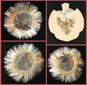 Victorian Album - Dried Flora on silk Mesh