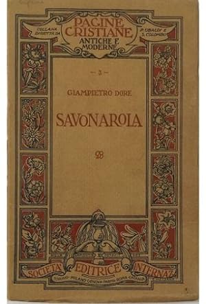 Immagine del venditore per Savonarola venduto da Libreria Tara