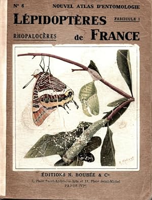 Image du vendeur pour Atlas des Lepidopteres de France 1: Rhopaloceres mis en vente par PEMBERLEY NATURAL HISTORY BOOKS BA, ABA