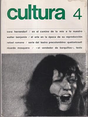 Imagen del vendedor de Cultura 4 abril/majo 1975 a la venta por Librodifaccia