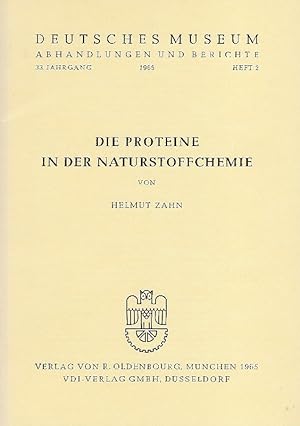 Imagen del vendedor de Die Proteine in der Naturstoffchemie a la venta por Antiquariat Lcke, Einzelunternehmung