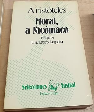 Imagen del vendedor de Moral, a Nicómaco. Prólogo de Luis Castro Nogueira a la venta por Outlet Ex Libris