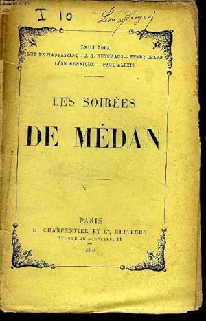 Imagen del vendedor de Les soires de Mdan a la venta por Le-Livre