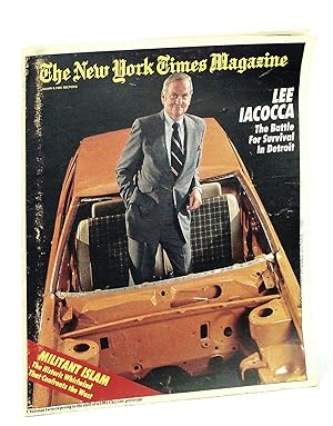 Bild des Verkufers fr The New York Times Magazine, January [Jan.] 6, 1980: Lee Iacocca Cover zum Verkauf von RareNonFiction, IOBA