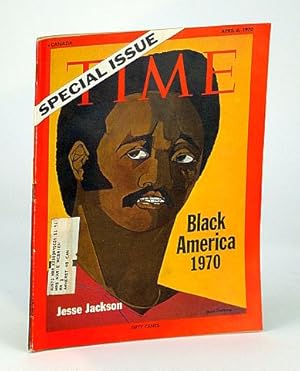 Time Magazine (Canadian Edition), April (Apr.) 6, 1970 - Special Issue on Black America 1970 (wit...