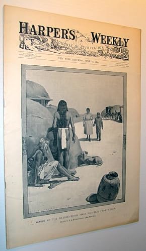Seller image for Harper's Weekly (Magazine) - A Journal of Civilization, Saturday, June 17, 1899 - The Proposed Nicaragua Canal for sale by RareNonFiction, IOBA