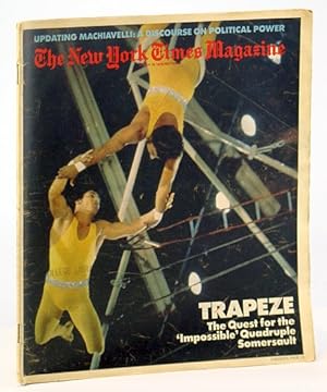 Image du vendeur pour The New York Times Magazine, March (Mar.) 19, 1978 - Ringling Brothers' Circus Aerialist Tito Gaona Cover Photo mis en vente par RareNonFiction, IOBA