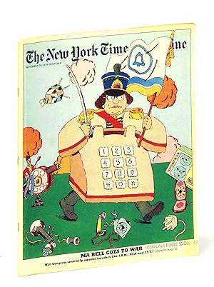 Bild des Verkufers fr The New York Times Magazine, November [Nov.] 28, 1976: Ma Bell Fights For Her Monopoly zum Verkauf von RareNonFiction, IOBA