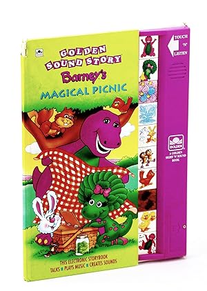 Seller image for Barney's Magical Picnic (Golden Sound Story) for sale by RareNonFiction, IOBA