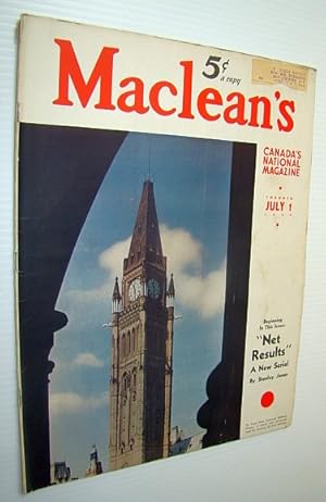 Bild des Verkufers fr Maclean's - Canada's National Magazine, 1 July 1939 - The Truth About the Bren Gun Article zum Verkauf von RareNonFiction, IOBA